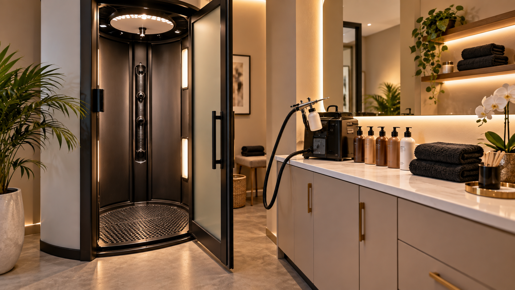 Spray tanning and custom airbrush Upper East Side NYC