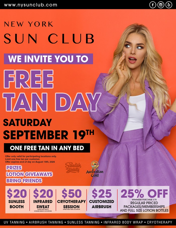 New York Sun Club Tanning & Cryotherapy